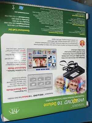 Honestech VHS to DVD/Blu-ray- 7.0 Deluxe- Video Conversion Solution USB Windows - Image 1 of 2