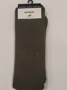 Express Men Socks Size 8-13 Moisture Wicking Arch Support Cushioned Footbed - Picture 1 of 2