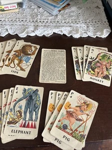 Vintage Whitman ANIMAL RUMMY Card Game - Picture 1 of 5