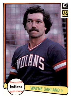 1982 Donruss  Wayne Garland  489 - Image 1 of 2