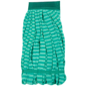 Rubbermaid Web Foot Green Medium Microfiber Tube Mop Head with 5" Headband 6Pack - Picture 1 of 4
