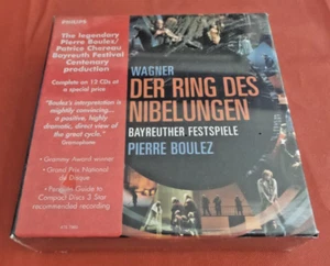 Wagner Der Ring Des Nibelungen Pierre Boulez 12 CD Philips Box Set *BRAND NEW* - Picture 1 of 4