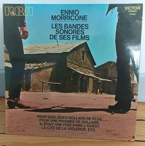 B.O. FILM : ENNIO MORRICONE (BEST OF) ♦ LP FRANCE ♦ WESTERN, IL ETAIT UNE FOIS.. - Picture 1 of 2