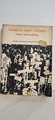 American Party Politics Essays And Readings, 1966 Paperback  - image 1 of 4