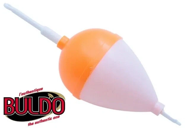 Buldo Marqueur à Bulles Poire Rouge et Blanc Flotteurs Jeu Pêche Flotteur - Photo 1/1