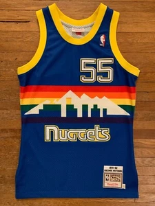 Dikembe Mutombo Herren 36 S Mitchell & Ness authentisch Denver Nuggets Trikot - Bild 1 von 10