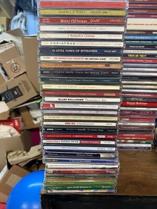 Christmas Music CD Lot 28 Titles Celine Kenny G JAZZ POP ROCK COUNTRY SOUL - Picture 1 of 3
