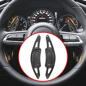 Carbon Fiber Shift Paddle Extension For Mazda 3 CX30 CX50 CX60 CX90 Accessories - Picture 1 of 8