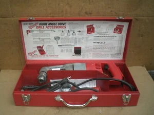 Milwaukee Trapano ad angolo retto 1/2" 1001-1 con custodia in metallo - Foto 1 di 16