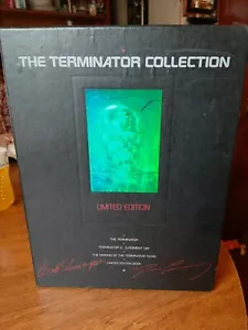 The Terminator Collection Limited Edition Box Set 3 Video VHS & Book. - Picture 1 of 10