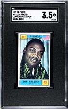 1969 Panini Campioni Dello Sport #361 Joe Frazier Boxing Card SGC 3.5 VG+ Valida