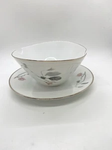 Sauciere mit aufgesetztem Unterteller Menuett (klassisch moderne Form) von Rosenthal - Bild 1 von 8