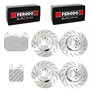 Front Rear MTEC Discs Ferodo DS2500 Pads for BMW F2x M135i M140i M235i M240i - Picture 1 of 1