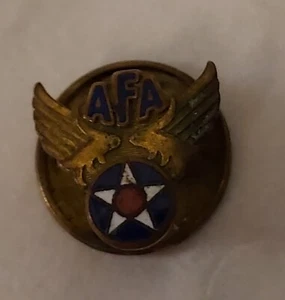 Vintage Air Force Association AFA Lapel Pin - c. 1946 - Air & Space Forces Assoc - Picture 1 of 4