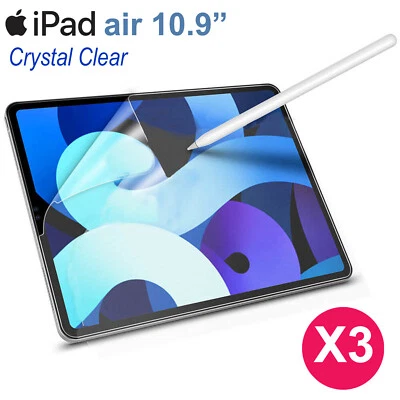 3pcs Soft Pet Film Screen Protector for Apple iPad Air 5 5th Gen 10.9 Inch 2022 - Image 1 of 4