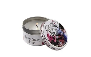 DC Comics Harley Quinn Vanilla Pudding Scented Tin Candle 2 oz. Insight Editions - Picture 1 of 2