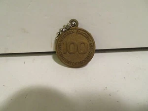 KEY CHAIN WESTERN ELECTRIC NEW YORK, NY 100 YEARS 1869-1969 century of progress - Picture 1 of 2