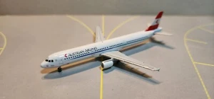 SJAUA144 AUSTRIACO A321 (REG. OE-LBD) MODELO DE METAL DIECAST ESCALA 1:500 - Imagen 1 de 6