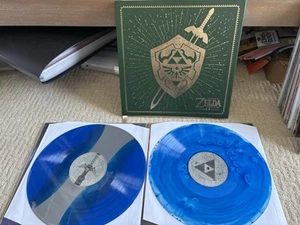 Legend Of Zelda Ocarina Of Time Color Vinyl 2xLP BoxSet N64 VGM Vol2+3 ONLY - Picture 1 of 7