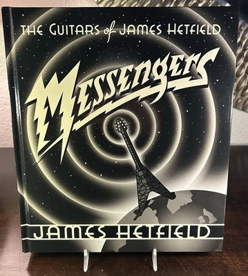 MESSENGERS The Guitars Of James Hetfield - SIGNED Bookplate - Metallica JSA COA! - Image 1 of 3