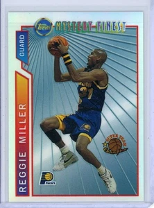 1996-97 Topps REGGIE MILLER Mystery Finest Super Team Bordered REFRACTOR #M22 - Picture 1 of 2