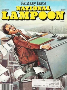 NATIONAL LAMPOON-HUMOR MAGAZINE-JANUARY 1980-FANTASY ISSUE-JOHN HUGHES-MORE - Picture 1 of 2