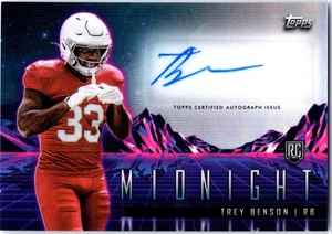 2024 Topps Midnight Trey Benson #RHS-TB Arizona Cardinals - Picture 1 of 2
