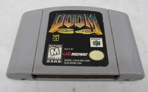 Doom 64 - N64 Nintendo 64 - Auténtico PROBADO - Cartucho de juego solo PROBADO - Imagen 1 de 3