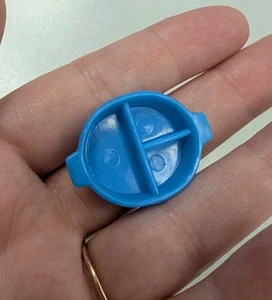 barbie doll dream house Kitchen Replacement Blue Toddler Baby Plate - Picture 1 of 4