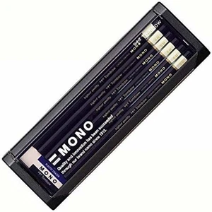 Tombow MONO-5H 5H MONO Hexagonal Body Pencil (1 Dozen) BBG F/S w/Tracking# Japan - Picture 1 of 6