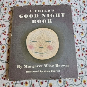 Margaret Wise Brown / A Child's Good Night Book 1950 Hardcover with Dust Jacket - Bild 1 von 22