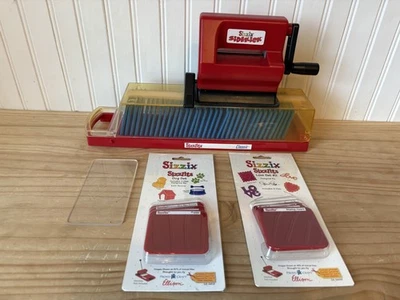 Sizzix лот - Sidekick, Sizzlits алфавит набор, собака комплект, любовь набор #2  - Изображение 1 из 4