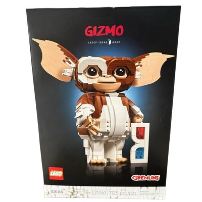 LEGO Gremlins Gizmo 21361 1984 Movie 1125 Pieces New Sealed - Image 1 of 4