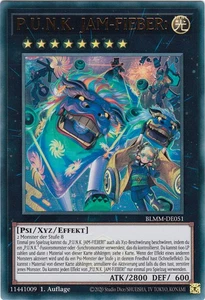 YU-GI-OH, P.U.N.K. JAM-FIEBER, UR, BLMM-DE051, 1. Auflage, TOP - Bild 1 von 1
