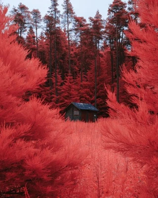 Infrared Filter Aerochrome IR Chrome, IR-chrome 77mm UK Seller - ANY SIZE - Image 1 of 4