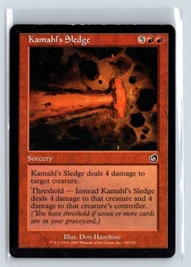 (3x) KAMAHL'S SLEDGE - Torment – MTG Magic the Gathering Card - Common - Picture 1 of 6