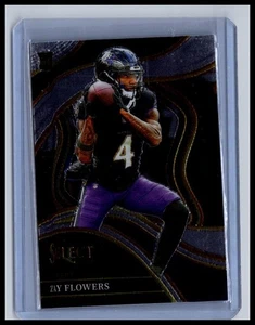 Zay Flowers 2023 Panini Select #201 - Picture 1 of 2