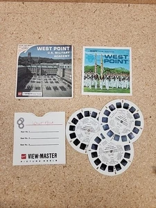 COLOR Gaf A665 US Military Academy West Point NY view-master confezione 3 mulinelli - Foto 1 di 5