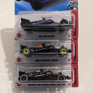 Hot Wheels Formula 1 William Racing Oracle Red Bull Racing Mercedes-AMG lot of 3 - Picture 1 of 4