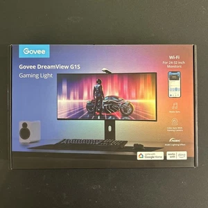 Govee Dreamview G1S Gaming Light 24-32 inch Monitors Video Music Gaming Lighting - Picture 1 of 7