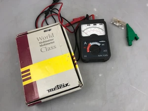 METRIX MX 135 Multimetro Misuratore di Tensione in Confezione Originale Accessori / 1 - Foto 1 di 11