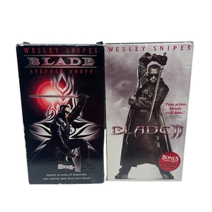 Blade and Blade II VHS Lot Wesley Snipes - Bild 1 von 4
