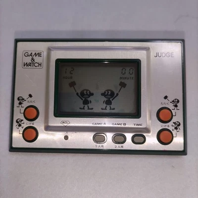 Система портативная Nintendo Game & Watch Judge IP-05 зеленая 1980 сделано в Японии ретро - Изображение 1 из 4