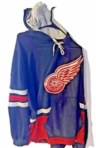 NHL DETROIT RED WINGS Hoodie Men’s CCM Athletic Equipment Size 4XL GRAPHIC LOGO - Picture 1 of 12