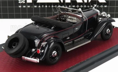 maravilloso modelo de coche Cadillac 452A V16 Fleetwood Roadster 1930 abierto - azul - 1/43 Foto 1 de 2