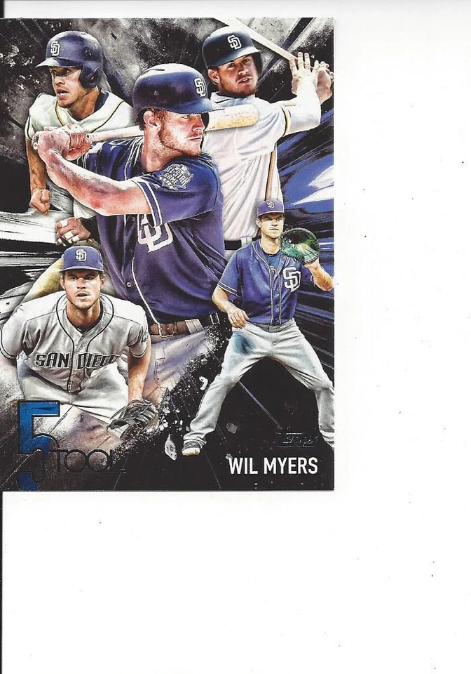 2017 Topps 1, 5 Tool Wil Myers San Diego Padres # 5T-16 - Image 1 of 1