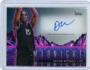 Topps Midnight NBA 2024 No. Hs-Dam Davion Mitchell Card - Picture 1 of 2