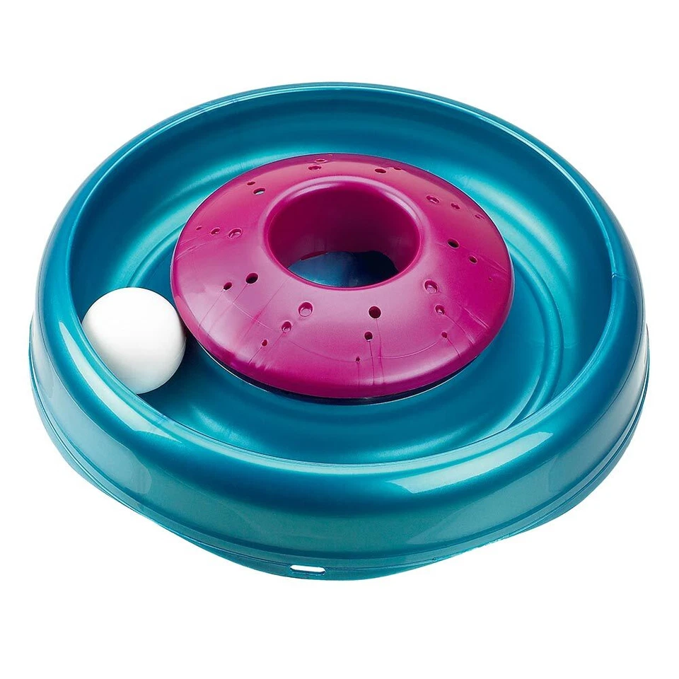 Bergan Cat Nip Cyclone Blue / Pink 11.13" x 10.5" x 2.27" - Image 1 of 1