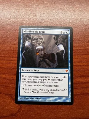 Magic the Gathering Mindbreak Trap (Zendikar) Regular - Image 1 of 4