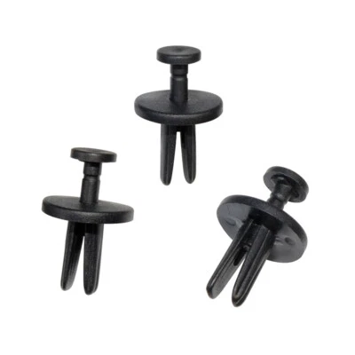 10 clips de retención de faldón de barro para guardabarros delantero de auto para GM Chrysler Foto 1 de 2